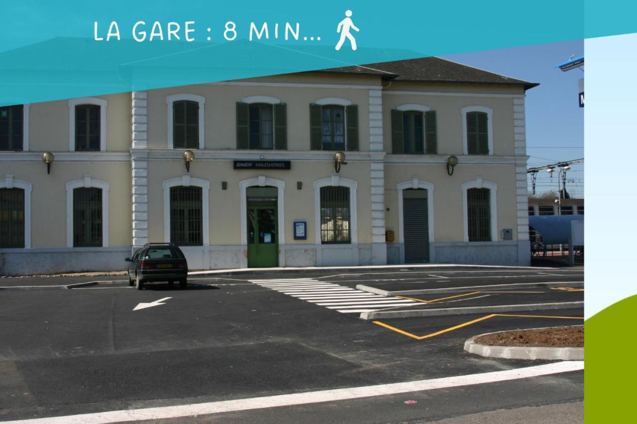 L'Emeraude Rez-De-Chaussee - Parking Prive -Zapart'Hotels Malesherbes Екстер'єр фото