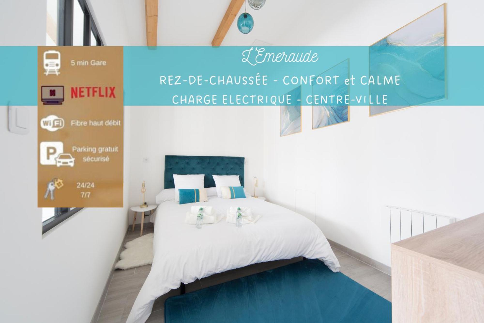 L'Emeraude Rez-De-Chaussee - Parking Prive -Zapart'Hotels Malesherbes Екстер'єр фото